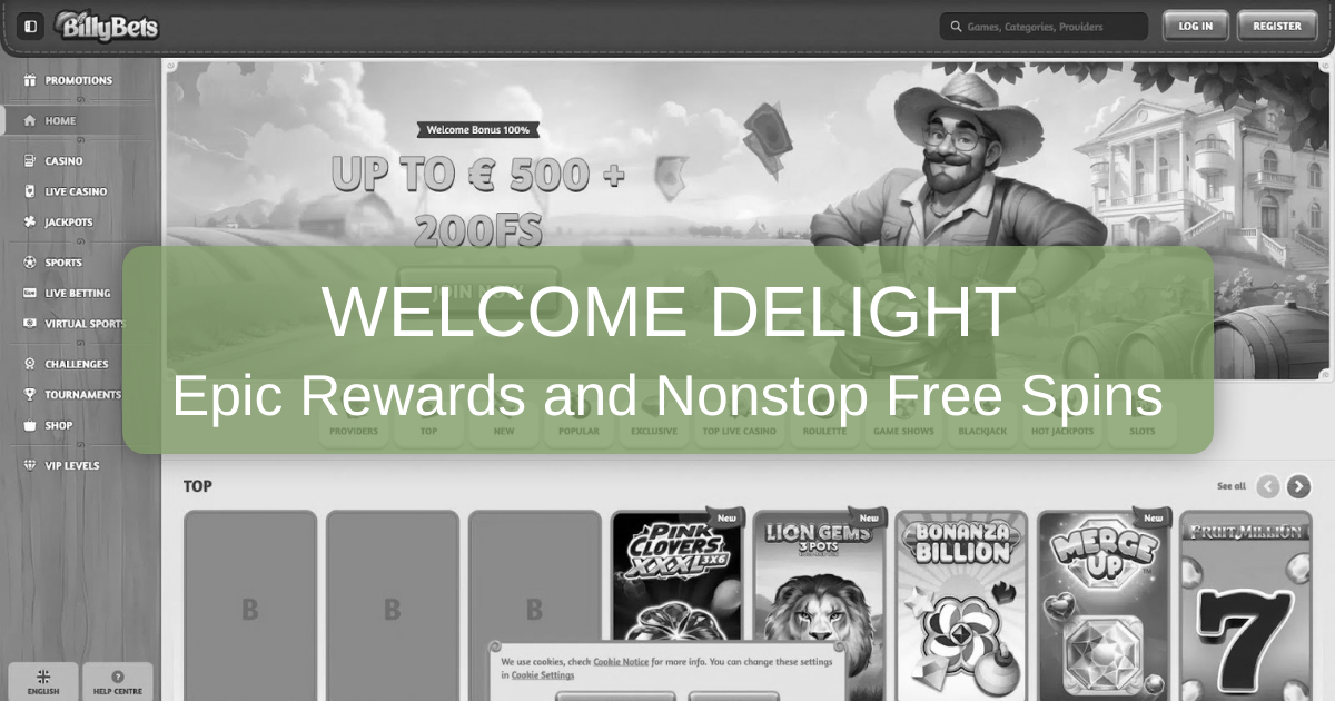 Welcome to BillyBets Casino: Canada's Premier Online Casino